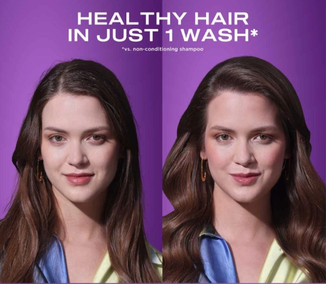 Love JoJo Biotin & Collagen Shampoo and Conditioner Set, Thick & Full Formula, Sulfate-Free, 400ml