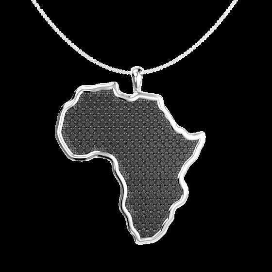 Large Diamond Map of Africa product image