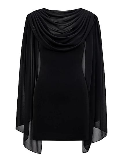Bowie Petite Mini Dress With Shawl product image