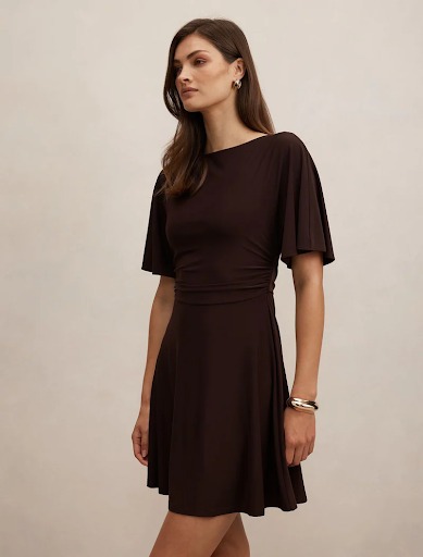 Cora T-Shirt Tie Mini Dress