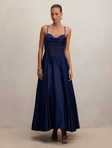 Avaleen Strappy Corset Dress