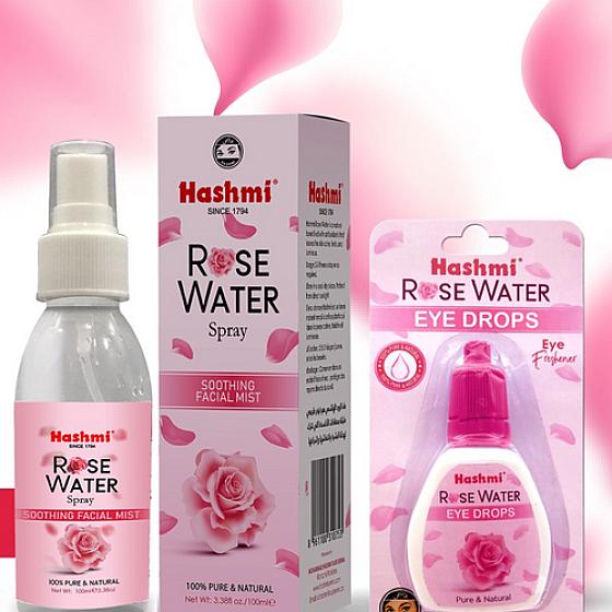 Rose Water eye drops and Facial Mist combo