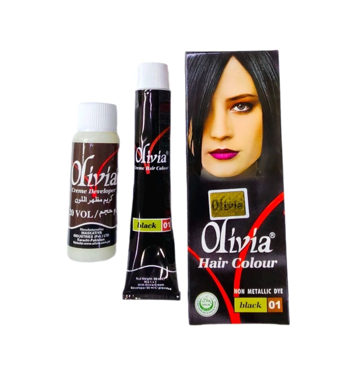 Olivia Hair Colour Black