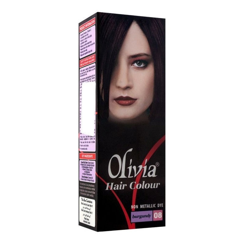 Olivia Hair Colour Burgandy