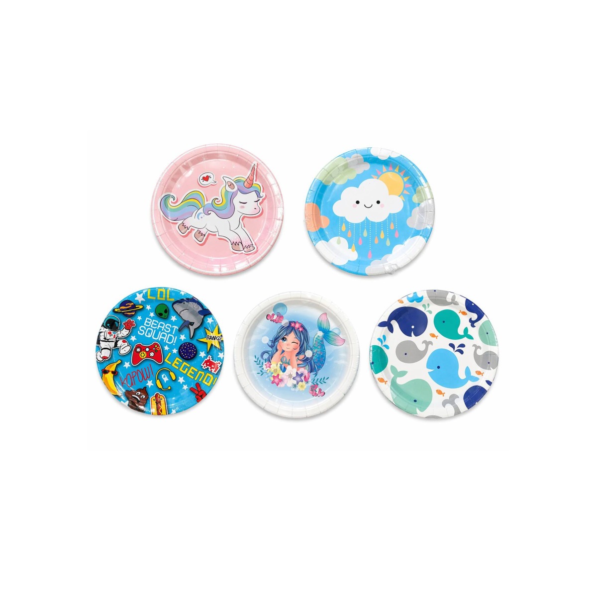 Party Plates - 10 PCK