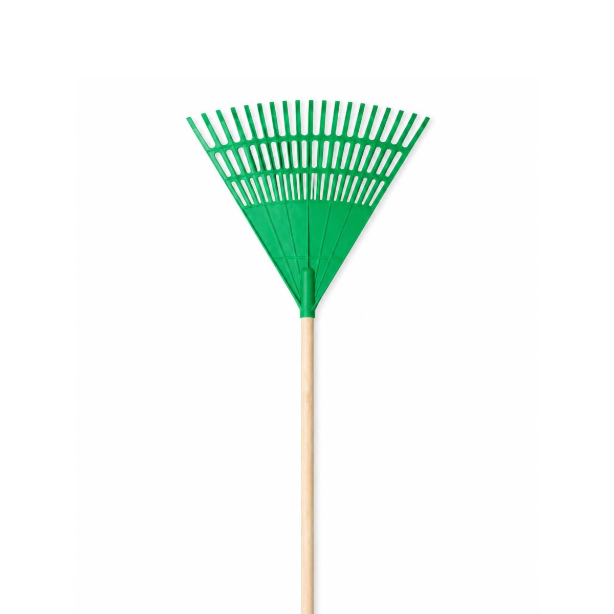 Plastic Leaf Rake Green - 01 Unit