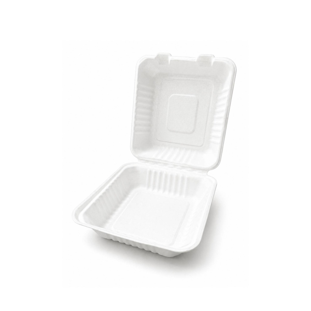 Bio Sugar Cane Lunch Box 1 2LT 1C (200 PCS In CA) - 50 Units