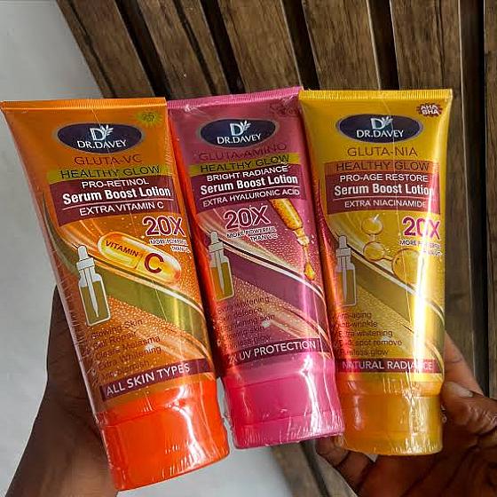 Dr. Davey Serum Boost Lotion Combo