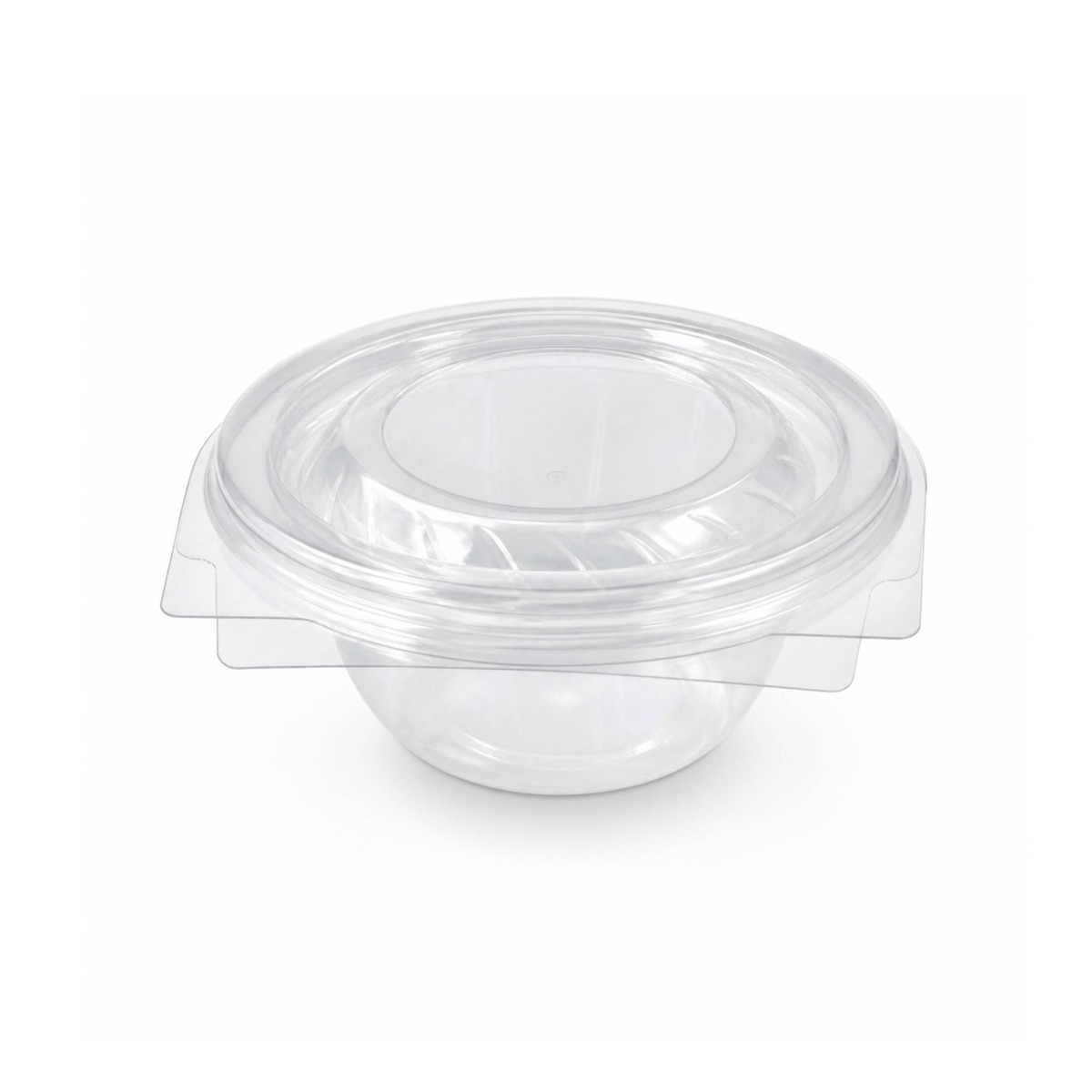 ZIB-T171-Clear 100-150ML Round Clamshell Container - 500 Units