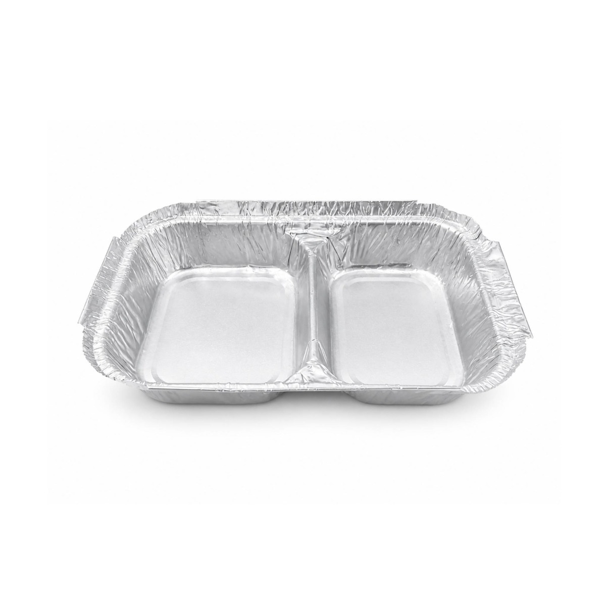 FC-38033 Foil Container 2 Div Rect - 1000 Units