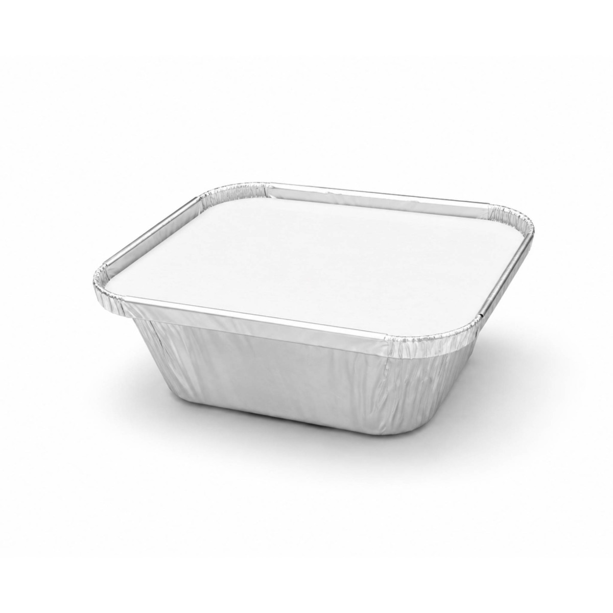 FC-4453P Small Square Foil Container  - 01 Unit