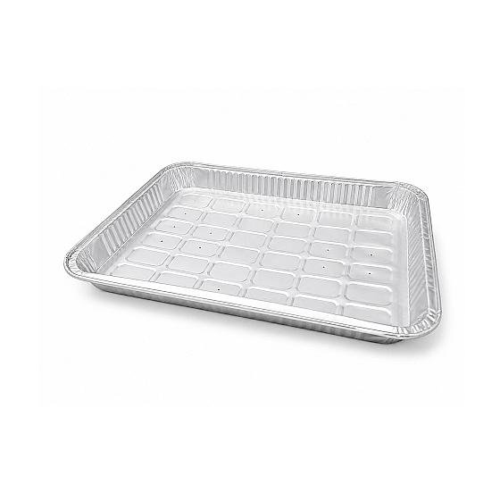 FC-4051DR Hot Cross Bun Foil Container Ribbed - 1000 Units