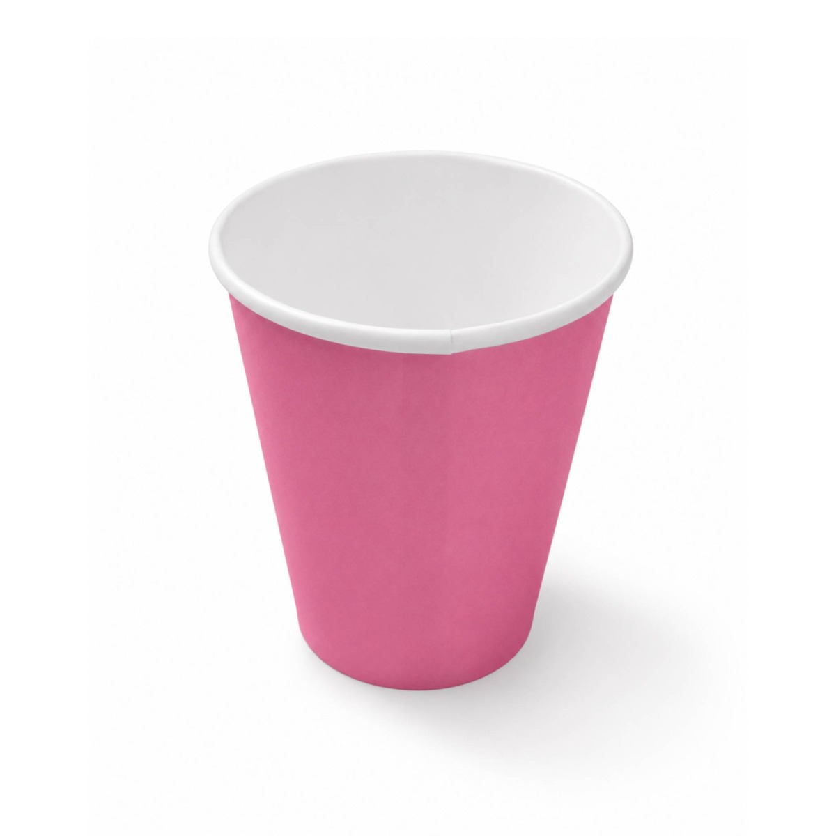 LDPE - Single Wall 250ML Pink Paper Cups - 1000 Units