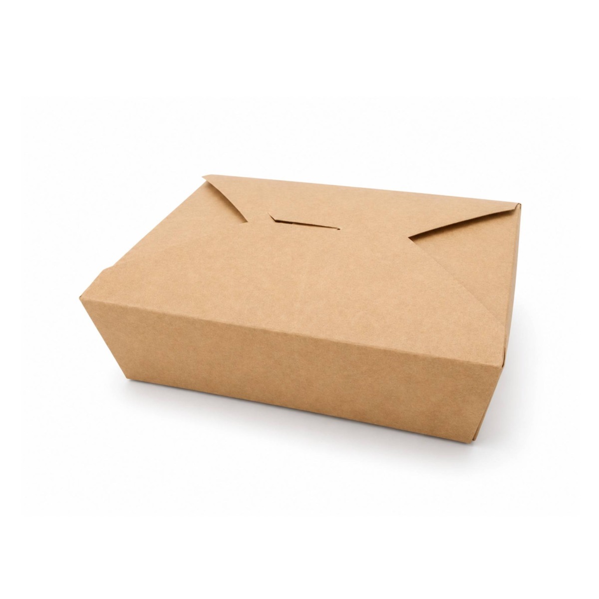Food Lunch Paper Kraft Box #3 Large (50x4 SLV) - 50 Units