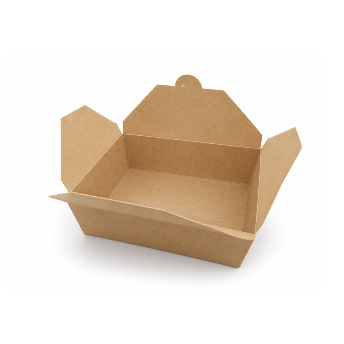 Food Lunch Paper Kraft Box #3 Large (50x4 SLV) - 50 Units
