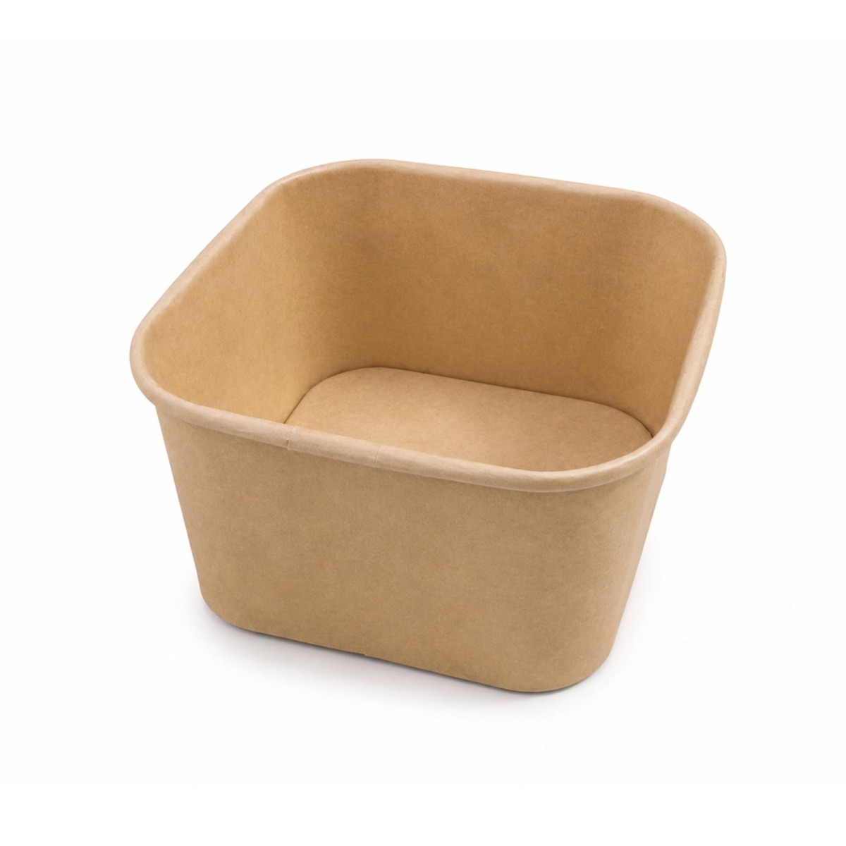 Kraft Square Food Salad Bowl 500ml - 50 Units
