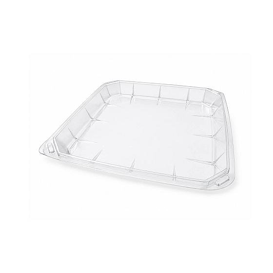 ZIB-L304 - Clear Square Full Platter Lid - 01 Unit