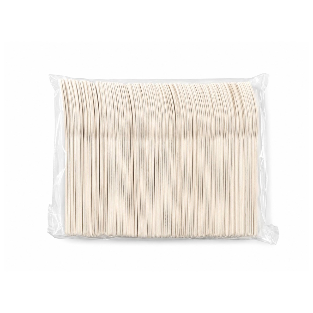 Bio Birchwood - 160mm Cutlery Wooden Fork - 100 Units