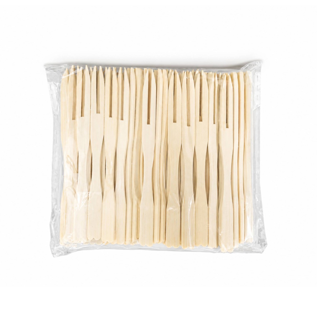 Wooden Chip Forks - 100 Units