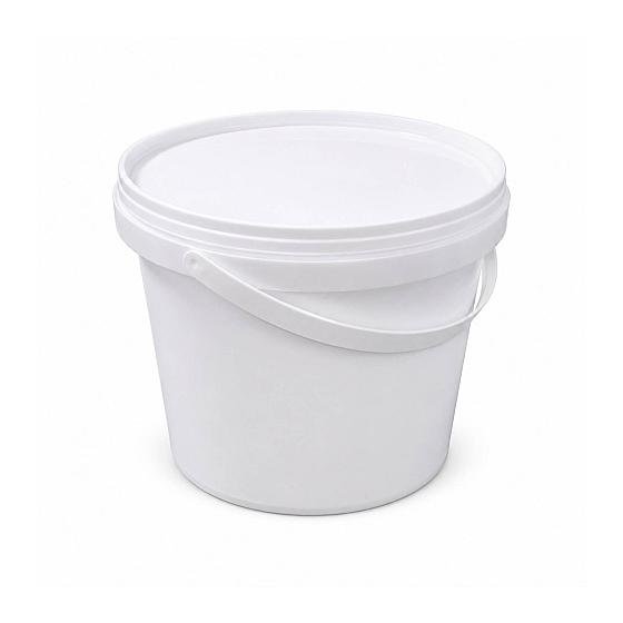1LTR Bucket w/ Lid White - 01 Unit product image