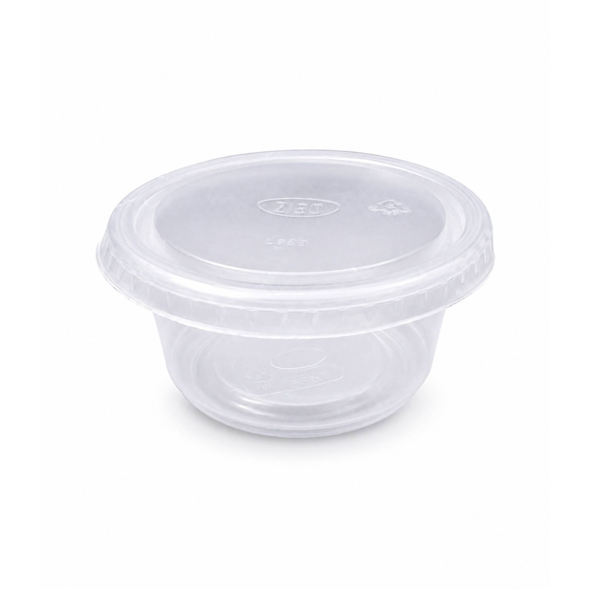 ZIB-T435- Clear Rd 95-150 Deli Round Tubs - 500 Units