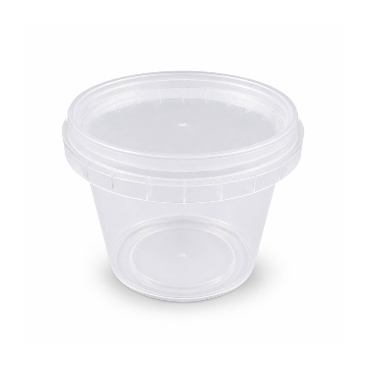 Tamper Proof Tub 125ML Clear Tub - 1000 Units