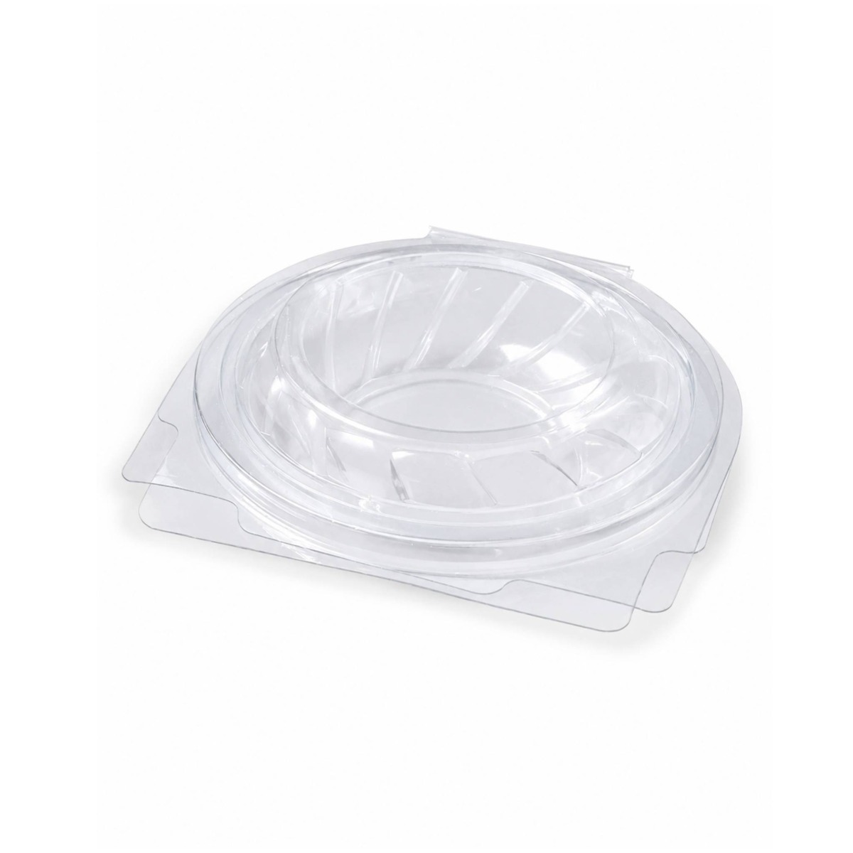 ZIB-T135L-Clear 120-250ML CLR Round Clamshell Container - 250 Units