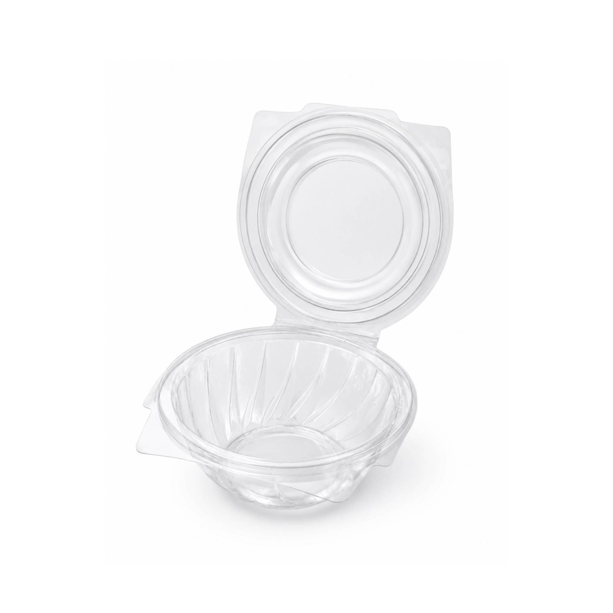 ZIB-T135H- Clear 120-500ML Round Clamshell Containers - 250 Units
