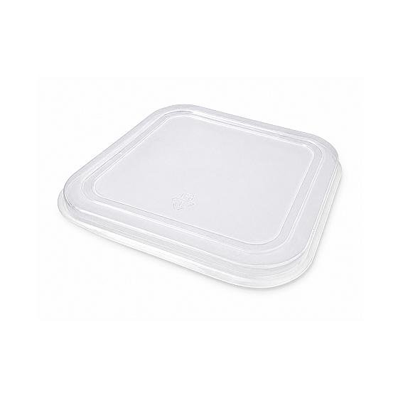 ZIB-L878 -Clear Square Lid - 500 Units