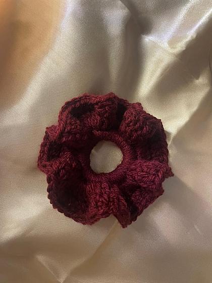 Maroon Scrunchie
