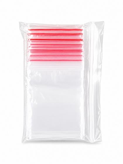 ZIP# 80x100 Zip Bag - 1000 Units