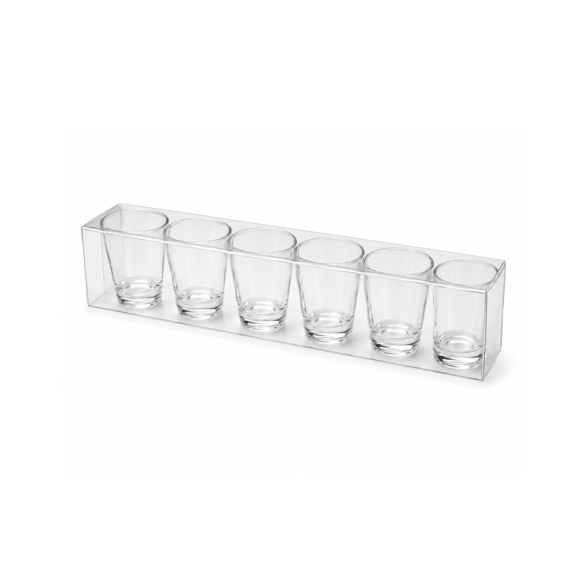 Shot Clear Glasses - 06 Units