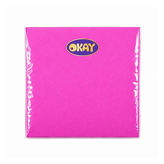 2PLY Violet 33x33 Serviettes - 100 Units
