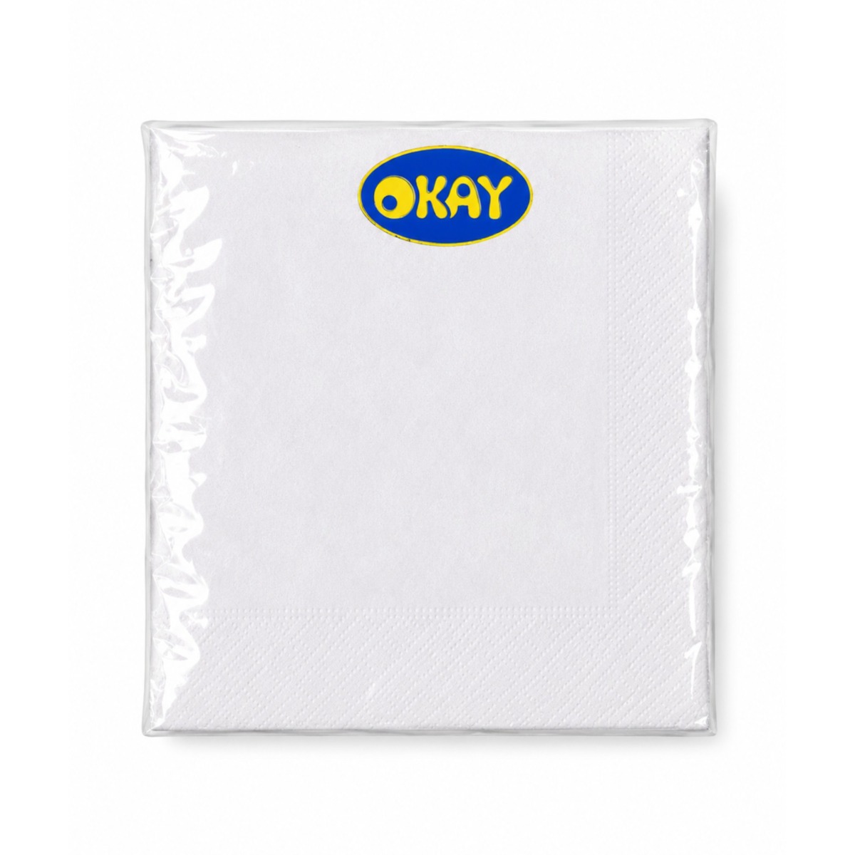 2PLY Silver 33x33 Serviettes - 50 Units