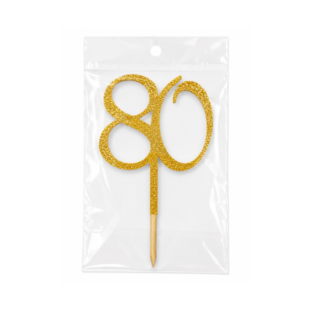 Cake Topper No Words and Numbers 10-100 - 01 Unit