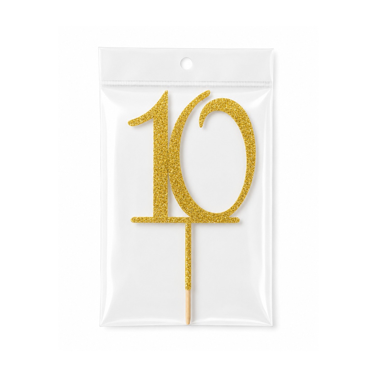 Cake Topper No Words and Numbers 10-100 - 01 Unit