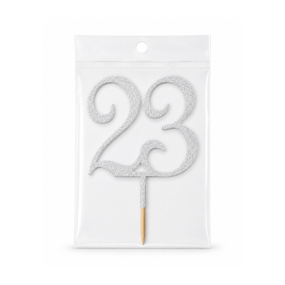 Cake Topper No Words and Numbers 10-100 - 01 Unit