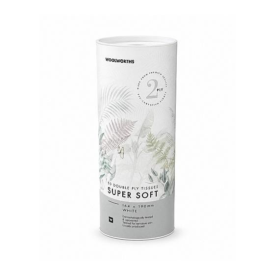 2Ply Super Soft 164x190mm Tissues - 01 Unit