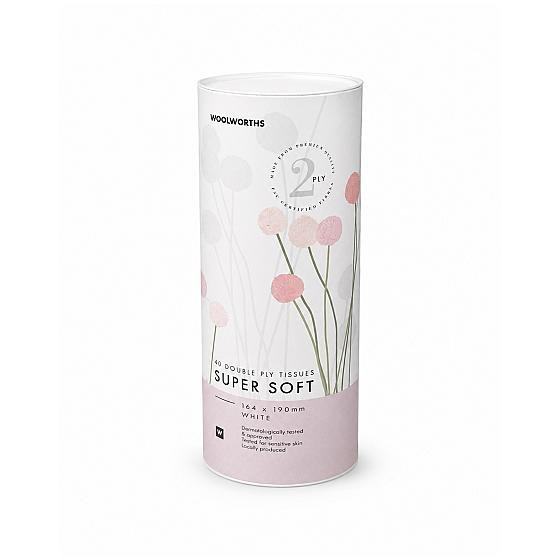 2Ply Super Soft 164x190mm Tissues - 01 Unit