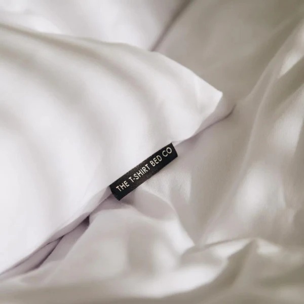 Scandinavian White 100% Cotton Duvet Cover Set
