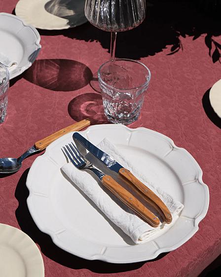 Milkstone Scalloped Plate product image