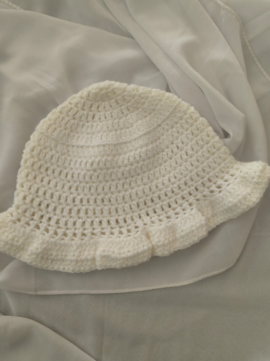 Ruffle Bucket Hat