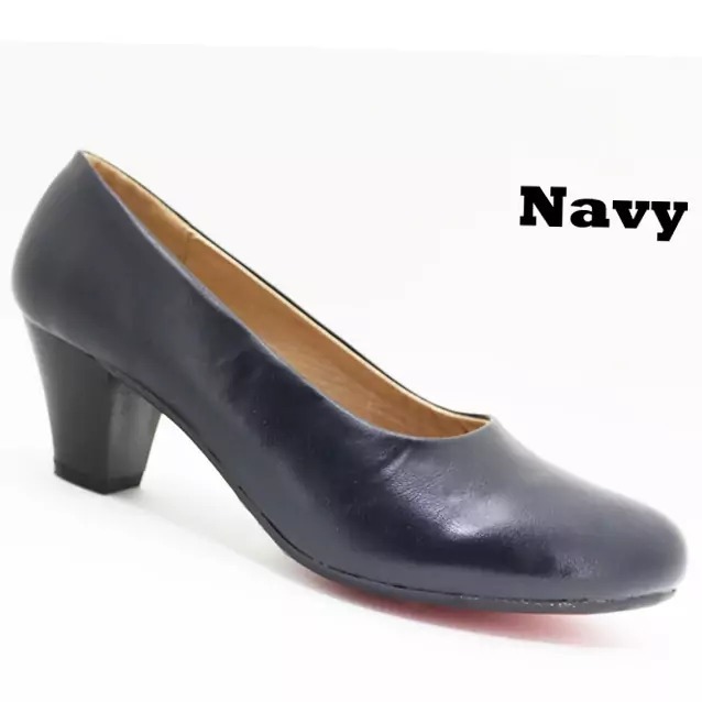  Court Shoe Block Heel