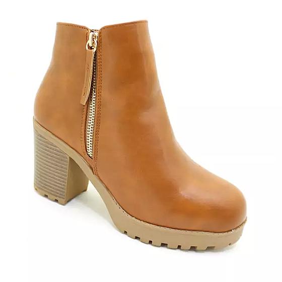  Women Block Heel Ankle Boots product image
