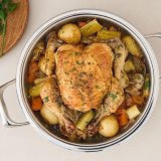 24 cm Gourmet Dome Fry Pan
