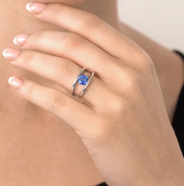 Iconic Millennium Tanzanite Ring