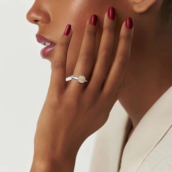 Fancy Yellow Diamond Ring