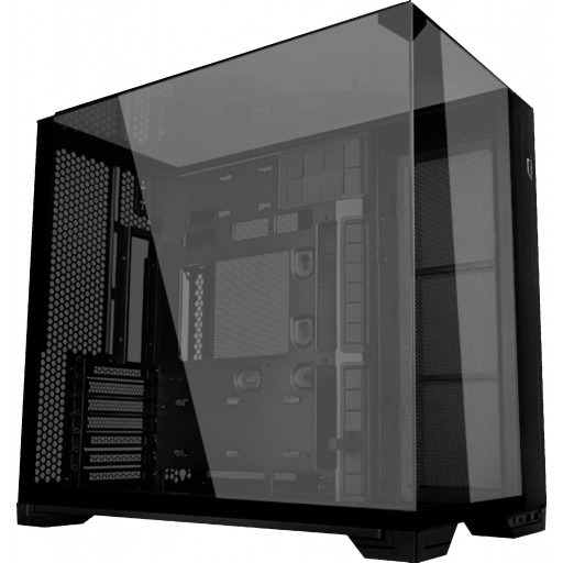 Lian Li G99.O11VPX.00 O11 Vision Compact Dark Tempered Glass Black Steel E-ATX Mid-Tower Desktop Chassis