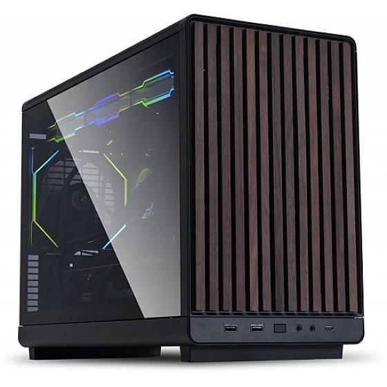 Lian Li G99.A3X-WDG.00 A3-mATX Tempered Glass Black Steel Micro-ATX Mini Tower Desktop Chassis product image