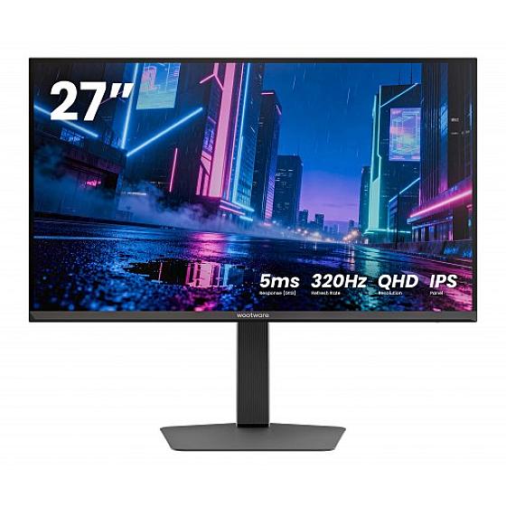 WootVision 27Q I320 27" WQHD (2560x1440) 320Hz 5ms IPS Gaming Desktop Monitor product image